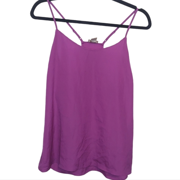 J. Crew Women's Bright Purple/Pink Strappy Camisole 🌸💜 Size 10 - Picture 2 of 10